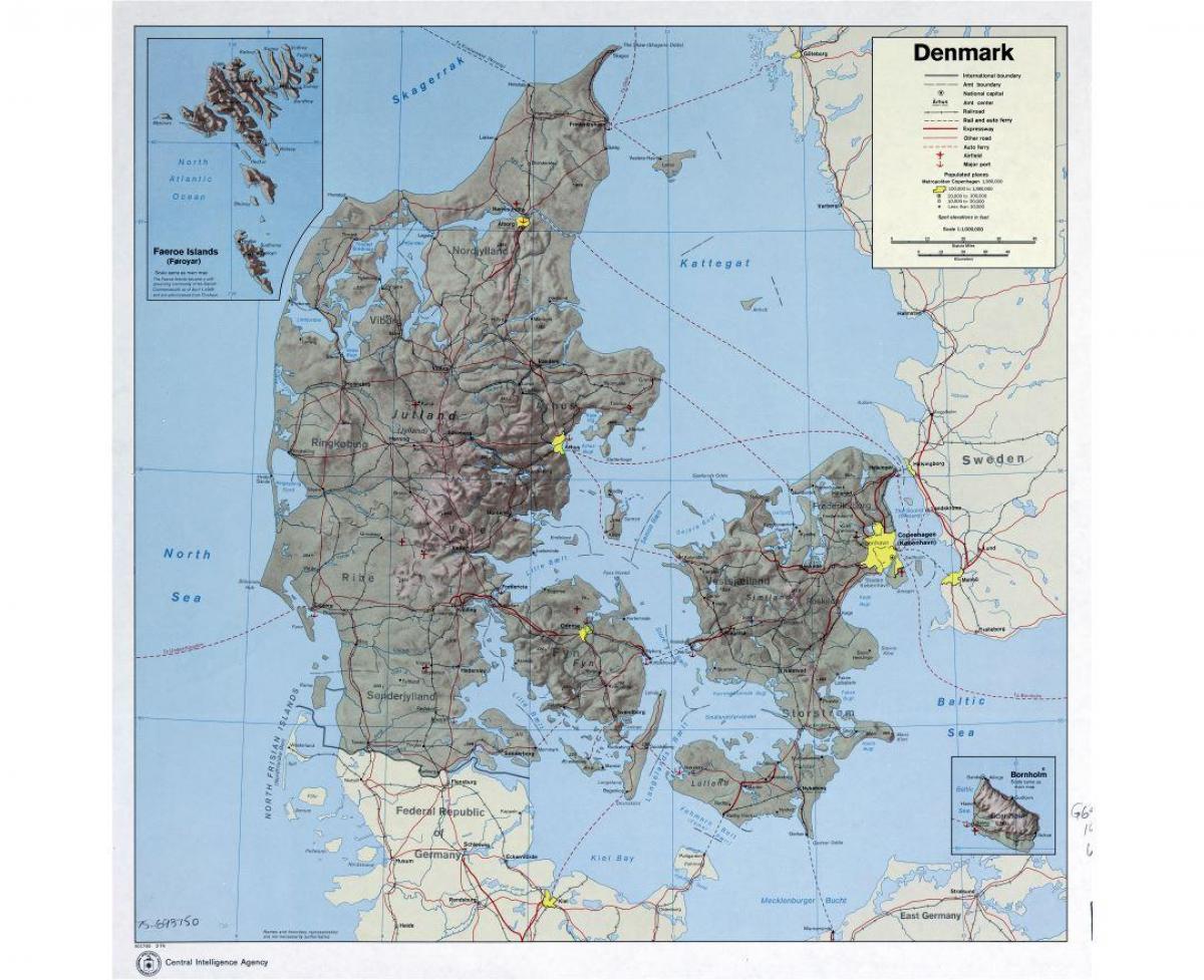 Karta över flygplatser i danmark 