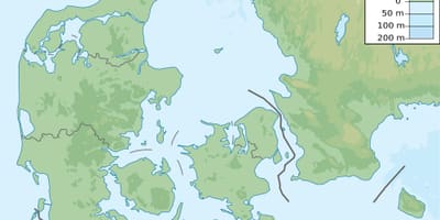 Karta över danmark höjd