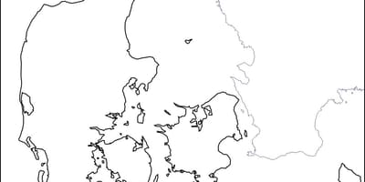 Karta över danmark översikt
