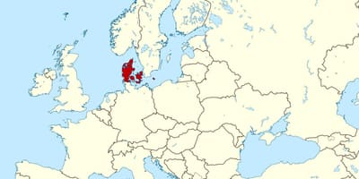 Karta över danmark plats på världen 