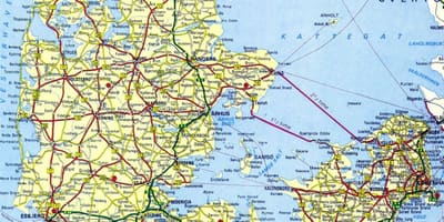 Köpenhamn danmark karta turist